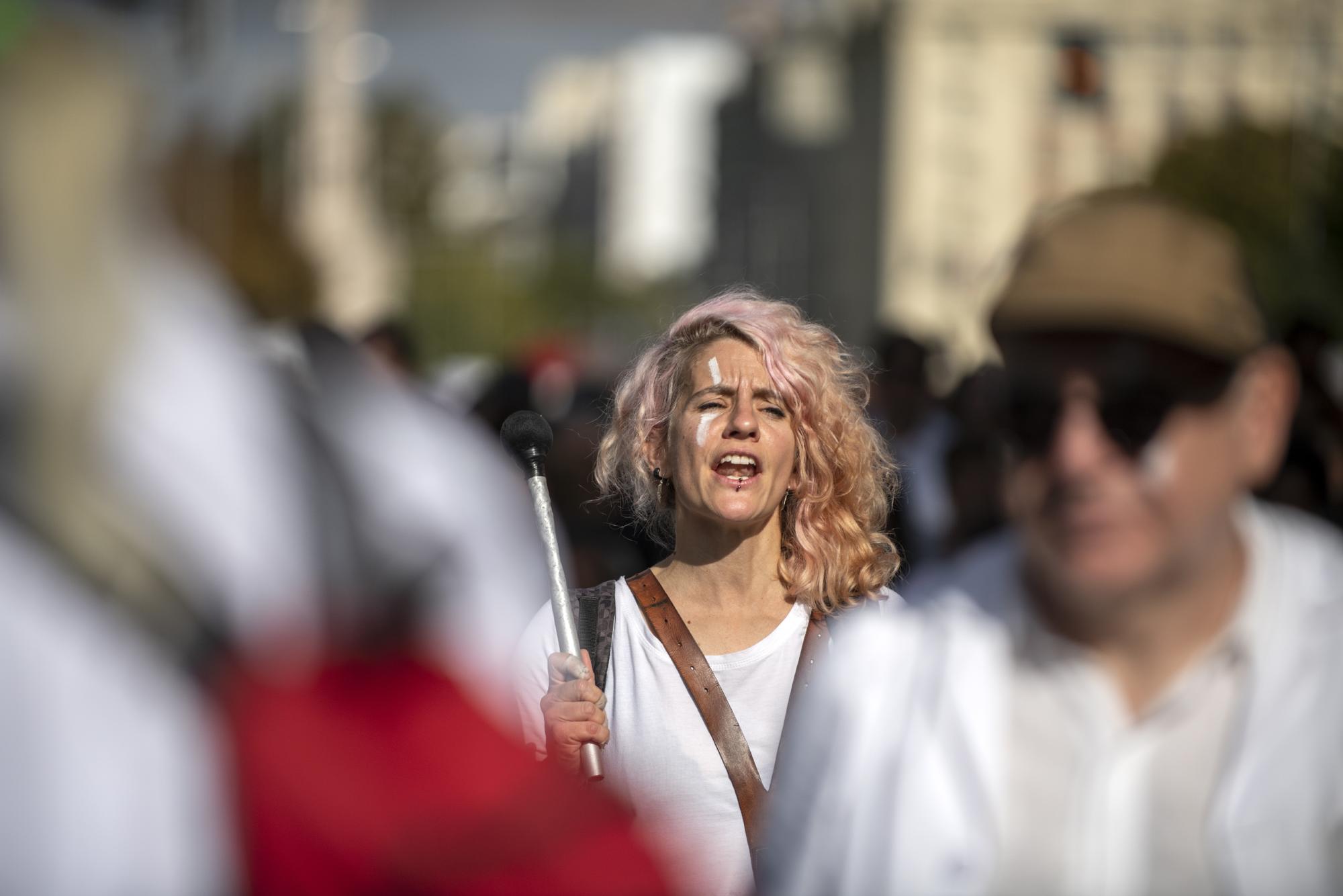 Manifestación por la Sanidad Pública en Madrid - 12